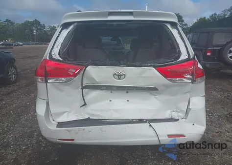 2013 Toyota Sienna Limited V6 7 Passenger from USA, damaged, VIN 5TDYK3DC6DS316864